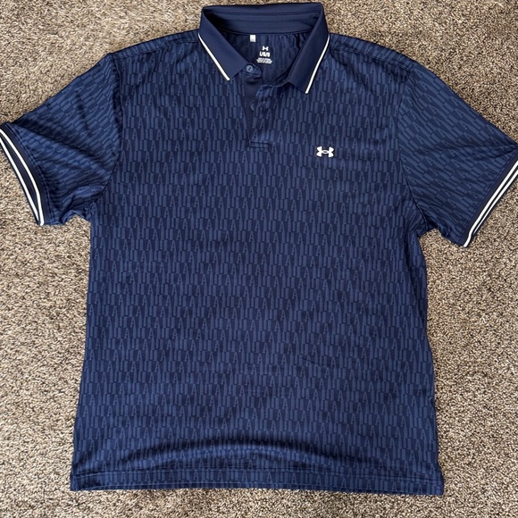 Under Armour Drive Sport Jacquard Polo - Men’s Large - Never Worn! - Picture 1 of 2